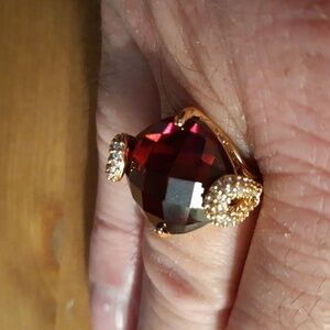 Garnet Luxe FAC Ring